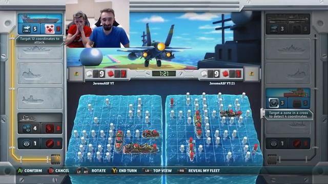 SINKING TEWTIY'S BATTLESHIPS - BATTLESHIP BOARD GAME | JeromeASF