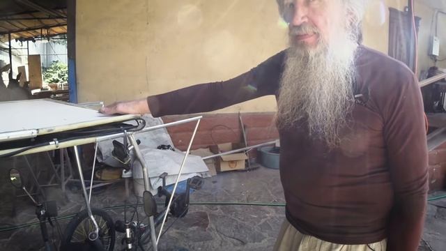 ? Солнечный ⚡ электро трайк Сергея Ластовка. Краткий обзор агрегата ручной сборки. смотреть онлайн