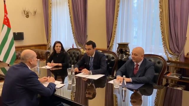Встреча Министра иностранных дел РЮО А.М.Джиоева и Министра иностранных дел РА И.Б.Ардзинба в Москв смотреть онлайн