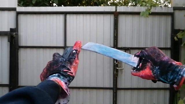 Анимация в реальной жизни TANTO, M9, KERAMBIT