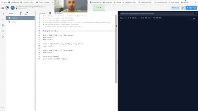 Docstrings And Modules смотреть онлайн