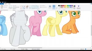 MLP Swapped History AU Mane six Part 1/3 [Base Edit]