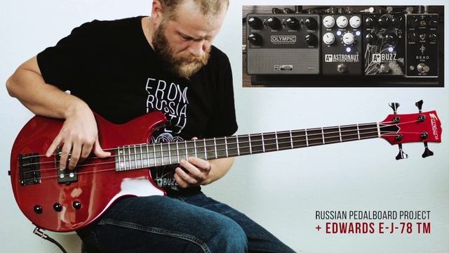 Russian Pedalboard Project + Edwards E-J-78TM