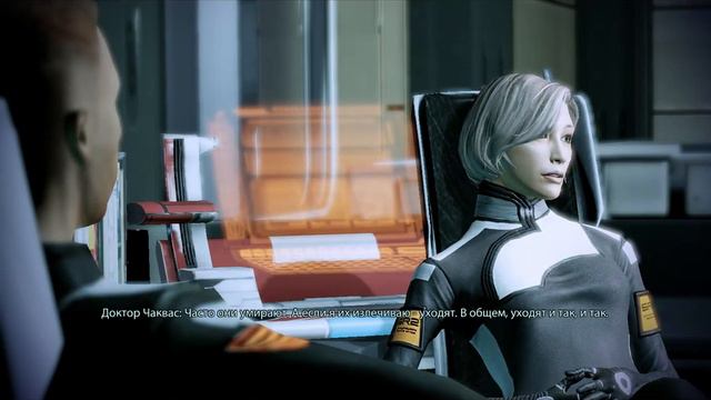 Mass Effect II (14) Общение с экипажом после Досье Заключенная смотреть онлайн