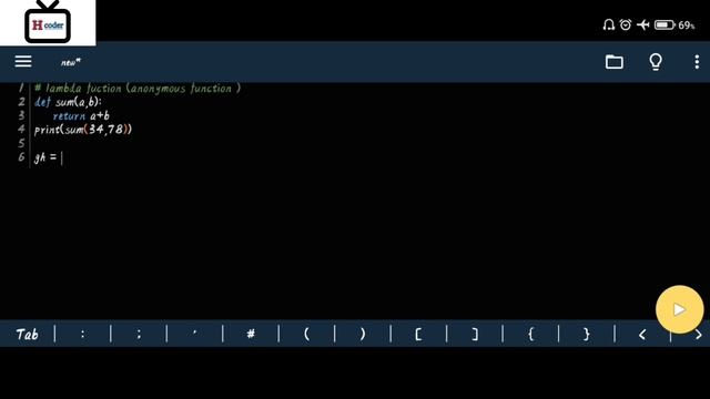 Anonymous (lambda) Function | In Python | Python Tutorial Beginners To Advance | In Hindi #2 смотреть онлайн