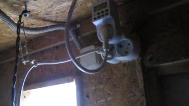 Освещение курятника в зимнее время смотреть онлайн