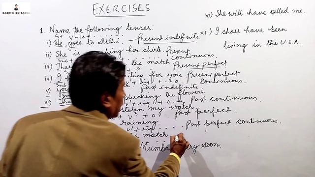 Complete your exercise about Tense & Negative Sentence смотреть онлайн