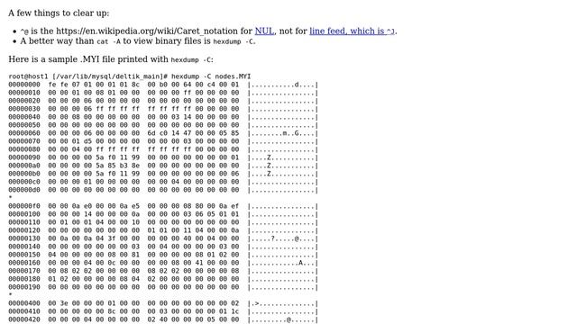 Why so many line feeds in a mysql file? смотреть онлайн