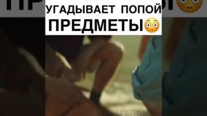 Угадывает попой предметы