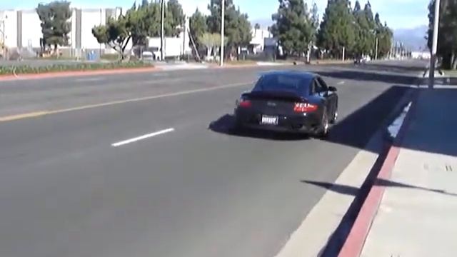 Encore Innovation Titanium Porsche 997 Turbo TT exhaust drive by start and take off смотреть онлайн