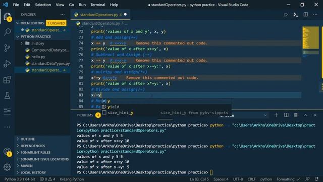 Operators in Python | Part - 2 | Assignment Operators || Programming Simplified смотреть онлайн