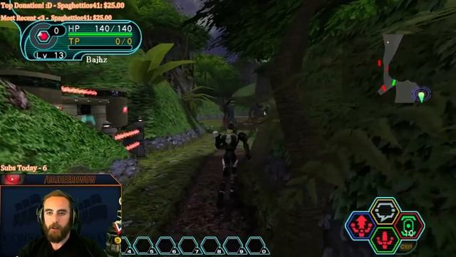 BajheeraPSO - Epic Ultima Server Forest Quest! :D - PSO:BB HUcast Gameplay #2 смотреть онлайн