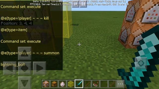 How to make a Lightning Stick in Minecraft using Command Block Trick смотреть онлайн