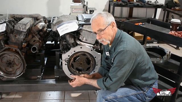 Speed Gems Mercedes OM 606 & OM 603 Diesel Engine To GM NGV4500 Manual Transmission Adapter Install