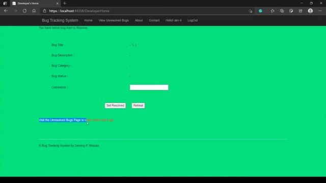 Bug Tracking System - .NET Framework - WebAPI - C# смотреть онлайн