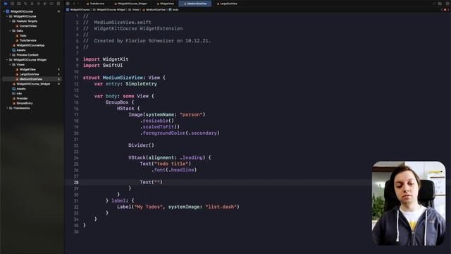 Introduction to WidgetKit in SwiftUI - The Compilation Video смотреть онлайн