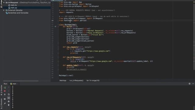 Kivy Quickly - UrlRequest Tutorial (GET and POST Methods) смотреть онлайн