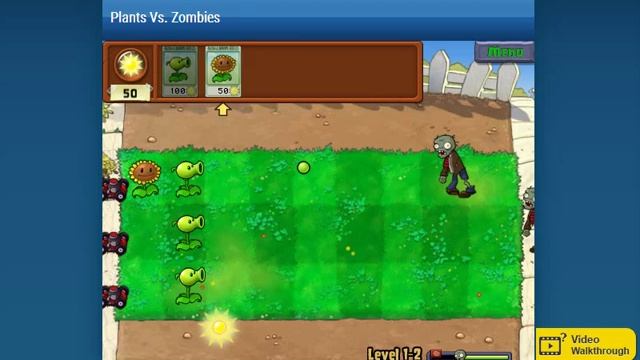 PLANTS VS ZAMBIES GAMEPLAY-BIG EYED MANSTA........ смотреть онлайн