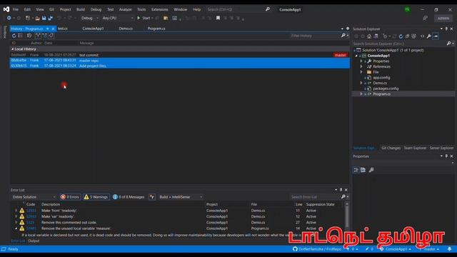 What is Version Control and Version Control System? DotNet Tamizha | Tamil смотреть онлайн