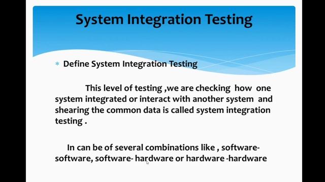 what is system integration testing / Explain system integration testing in hindi смотреть онлайн