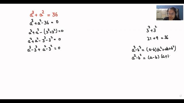 Solve a^3 + a^2 = 36 | Learn How to Solve Exponential Equation Quickly | Olympiad Mathematics смотреть онлайн