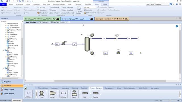 Aspen dynamics: full design and control of distillation column смотреть онлайн
