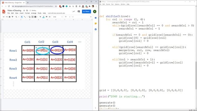How to Code 2048 #4 | BEGINNER PYTHON TUTORIALS смотреть онлайн