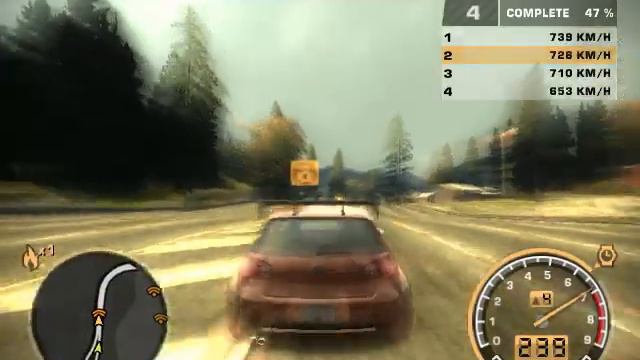 NFS MOST WANTED SPEEDTRAP RACE WITH GOLF GTI смотреть онлайн