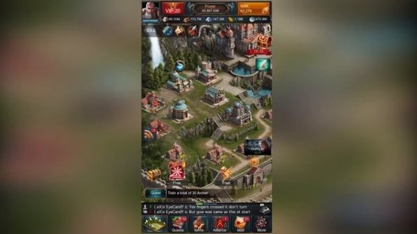 Game of Kings: The Blood Throne. Mobile Strategy MMO Game