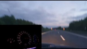 1990 BMW E34 M5 Top Speed 0-100-200-260km/h onboard Top Speed and acceleration
