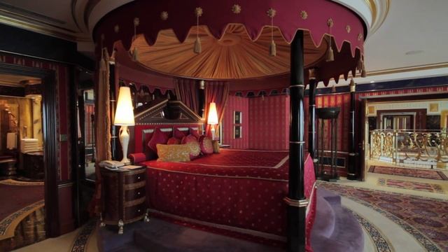 Burj Al Arab Hotel, Jumeirah - Royal Suite - Master Bedroom Video смотреть онлайн