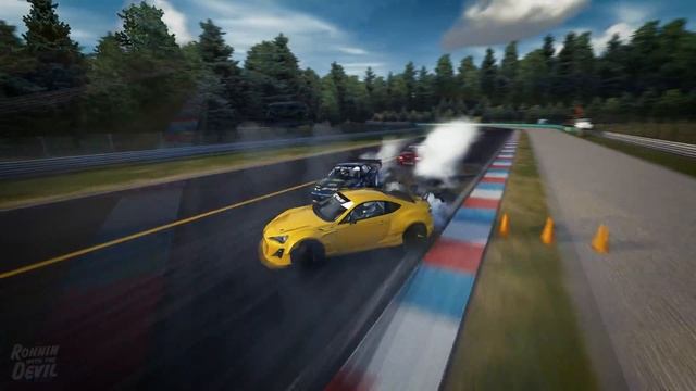 High Speed Tandem: Pro GT86 vs Silvia S15! // Assetto Corsa Drift смотреть онлайн