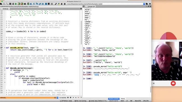 Python 9-6: A morsel of genuine history смотреть онлайн