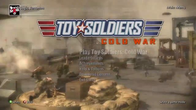 Toy Soldiers Cold War Main Menu смотреть онлайн