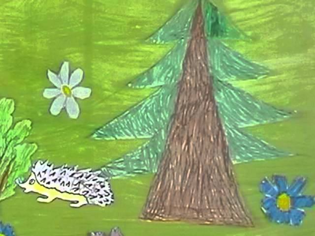 Мультипликационный фильм "Ежик и грибок" _ студия "ПОЗИТИВ" смотреть онлайн