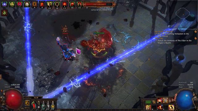 Path of Exile - Boneshatter Build, Eradicator Fight and a lot Abyss смотреть онлайн