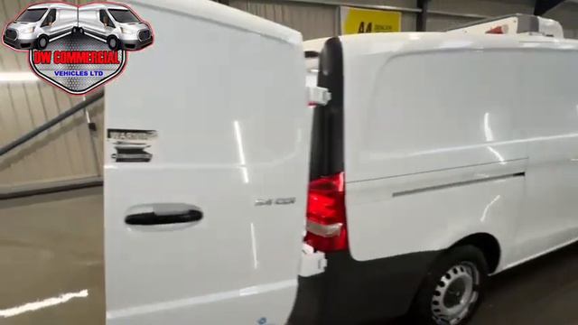 2019 19 Mercedes Vito 114CDI Pure, Fridge Van, EU 6 Lwb Manual Sat Nav A/C + VAT смотреть онлайн