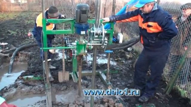 Установка для гидробурения Крот смотреть онлайн