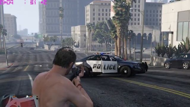 GTA 5 / V - GTX 1050 ti - i3 6098P - 1080p - 900p - 720p смотреть онлайн