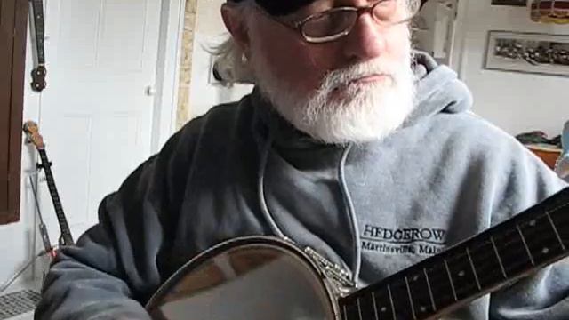 Rockin' out on clawhammer slide banjo with greasy fingers смотреть онлайн