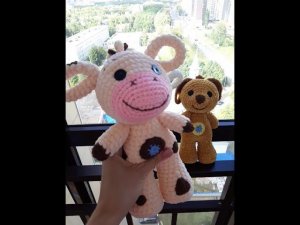 Игрушки Тини Лав коровка овечка собачка