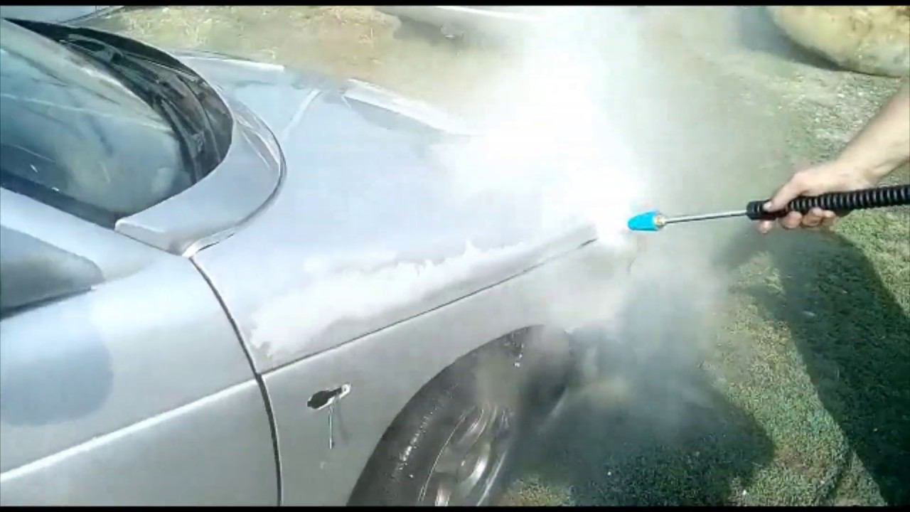 Как сбить старую краску? Мойка 250 бар против краски на ВАЗ 2110 и ржавчины. смотреть онлайн