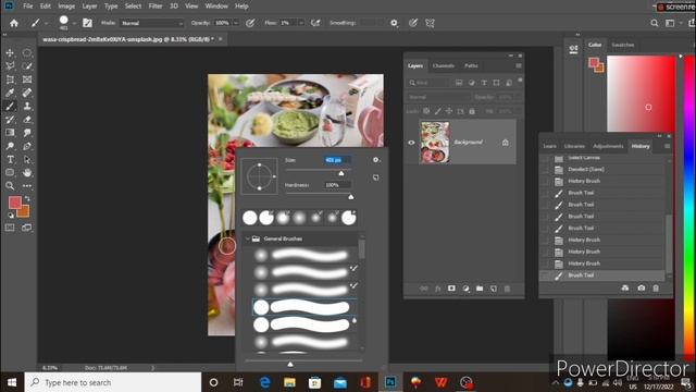 Art history brush tool Photoshop||class 36 смотреть онлайн