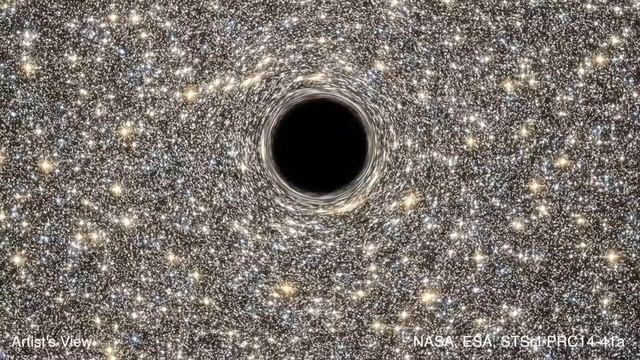 Tiny Galaxy Has Large Black Hole Center смотреть онлайн