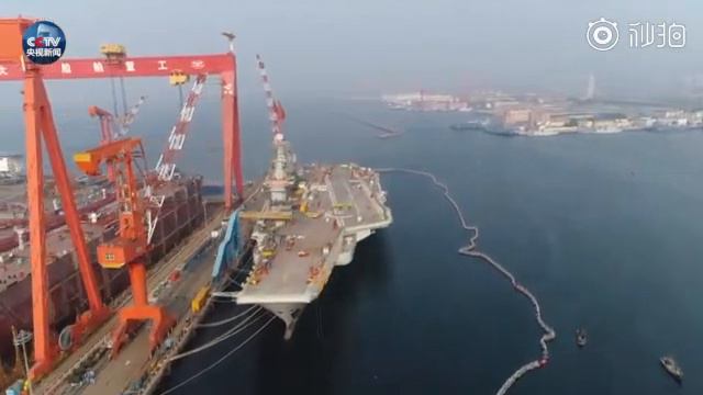 Как строили китайский авианосец проекта 001А смотреть онлайн