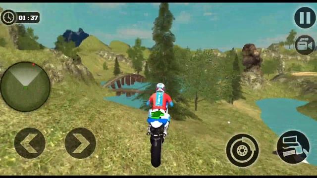Offroad Motorbike Rider - 3D Motorcycle Games - Android Gameplay смотреть онлайн