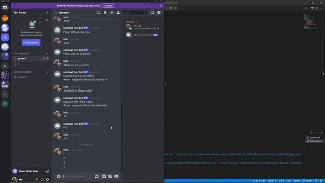 How to make a discord bot. Clear/Purge command part 3 смотреть онлайн