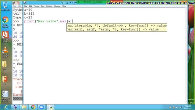 Online Python Programming:Number Datatypes and Mathematical Functions:Day-22 смотреть онлайн