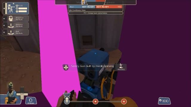 TF2 Exploit - sentry out of bounds in pl_hoodoo смотреть онлайн