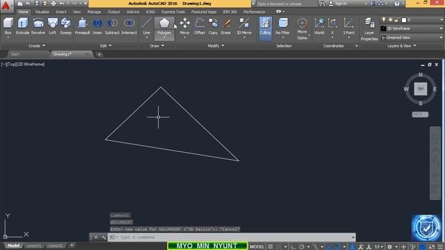 Auto CAD 2016 - Lesson 2 (Myanmar Free Online Course for Everyone) смотреть онлайн